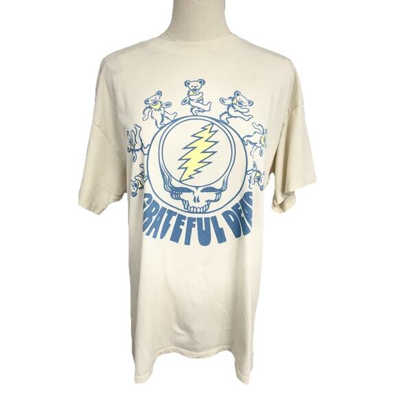 Grateful Dead Dancing Bears Tee XS/S American Eagle Band T-Shirt Vintage Style - Picture 1 of 7